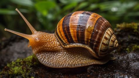  Giant African Land Snail: An Enigmatic Creature With Shell-Shocking Adaptations!